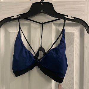 Victoria’s Secret Sport Bra, Navy/Black, Light Removable Lining, Size M